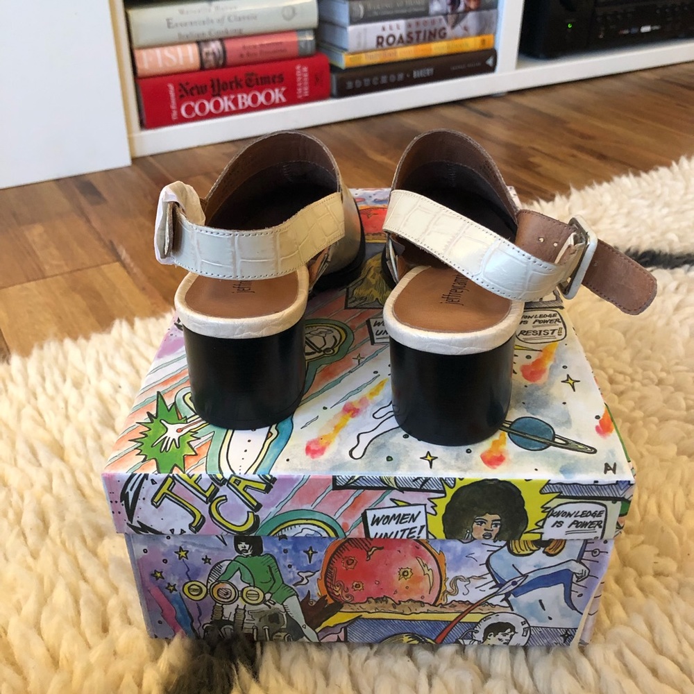 NWT Jeffrey Campbell Fraser Slingback Mules - Picture 8 of 8